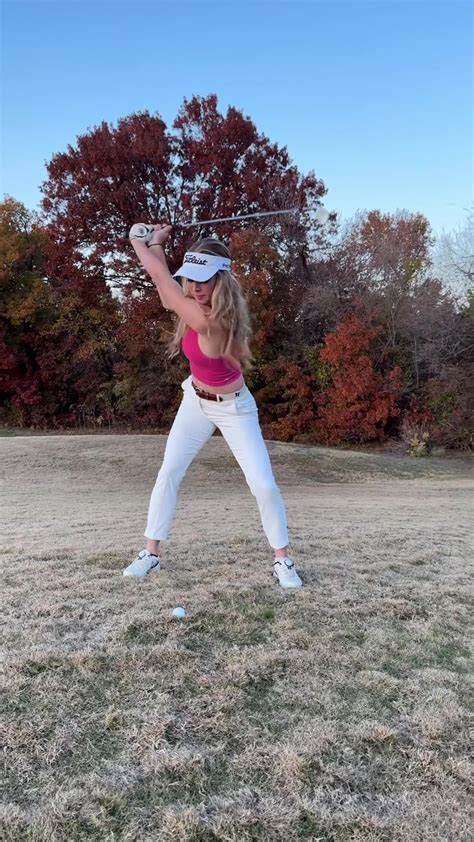 grace charis topless|Grace Charis suffers major wardrobe malfunction as she plays golf